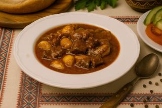 Juneći gulaš sa njokama