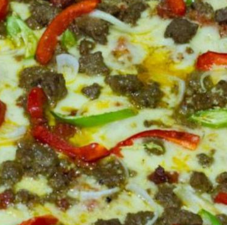 Pizza Mexicana de ternera (30 cm.)