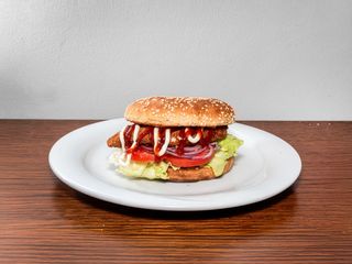 Chicken burger menù