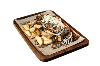 +Пивные семечки из бараньих ребрышек.