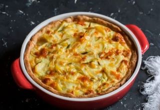 Plato gratinado + lata