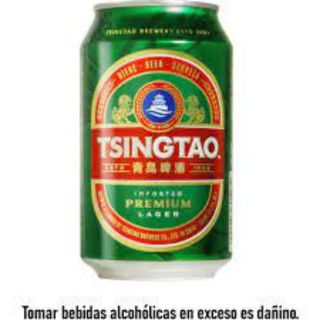 Cerveza china QingDao (330 ml.)