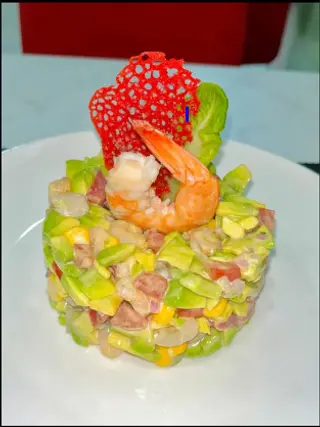 Salade Cocktails Avocat & Crevettes