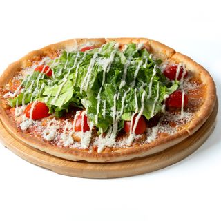 Пицца "Цезарь" с цыпленком сырные бортики