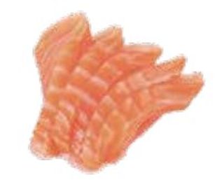 21 Sashimi di salmone 5 pezzi