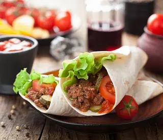 Fajitas viande hachée