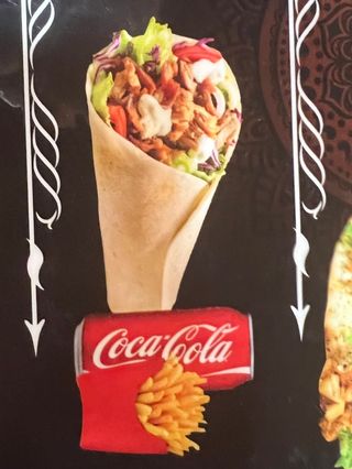 Menú Durum Kebab Con Patatas