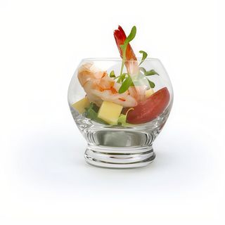 Cóctel De Gambas Con Piña Natural