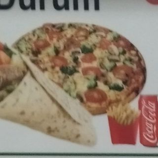 menu pizza + durum