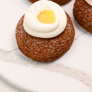 Тістечко Пуф-Пуф з мандариновим кулі, 75грам