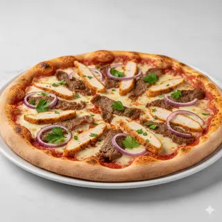 Pizza Kebab 28 Cm.