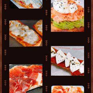 Monta tu tostada empezando por el pan