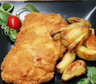 Meniu snițel bavarez pui