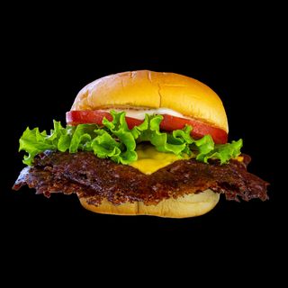 Original smash burger e fries