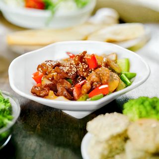 Maiale in salsa agrodolce