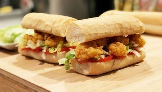 Bocadillo de solomillo pollo Crujiente