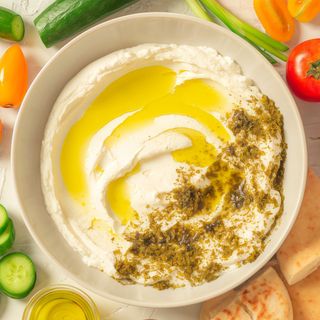 Labne (sin gluten) - لبنة