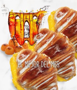 Croissant de Yema de huevo