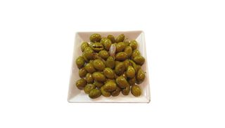 Aceituna Rajada Verde (Tarrina 500Gr)