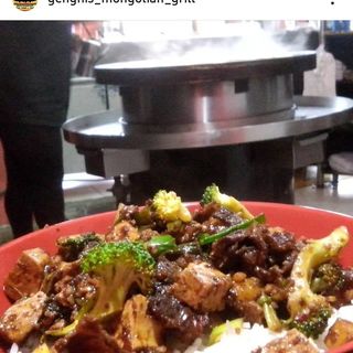 Mongolian Bowl De Ternera (Regular)