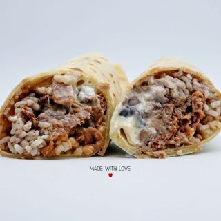 Burrito di pulled pork