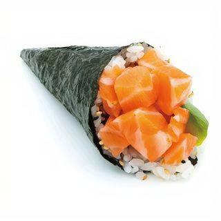 95-Temaki Spicy Salmón (1 Ud.)