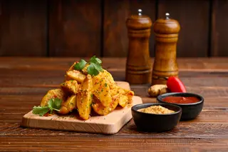 Potato Wedges Fiery