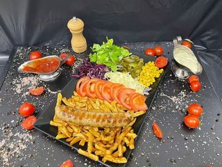 Meniu carnat taranesc la gratar + Coca Cola 1 L