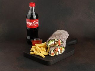 Комбо лаваш з фалафелем