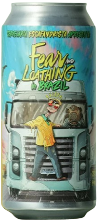 Fear and Loathing in Brazil Cervejaria Escafandrista Lata 44 cl.