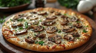 Pizza De Champiñones (26 Cm.)