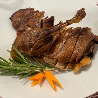 Anatra arrosto con aromi