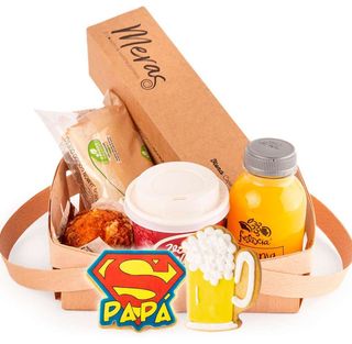 Cesta desayuno para el Día del Padre