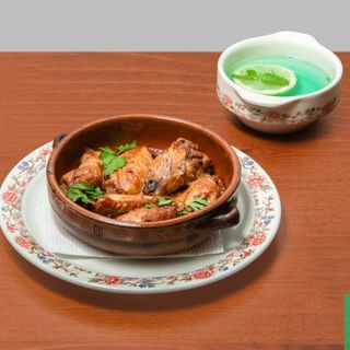 Alitas de pollo Marco Polo