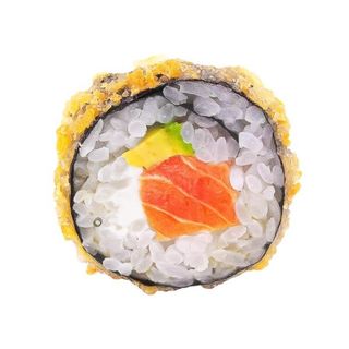 41B. Futomaki Roll De Rebozado, Atún, Aguacate y Mayonesa (8 Uds.)