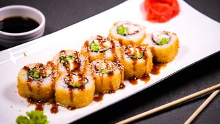 Ролл "Краб темпура"