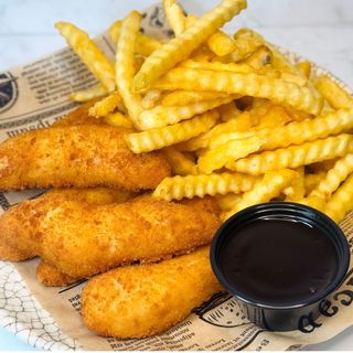 Fingers de pollo + Patatas