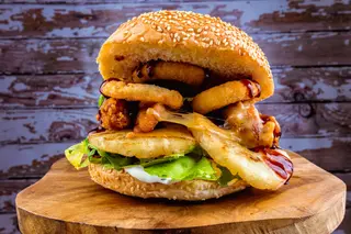 Chicken Teriyaki Burger