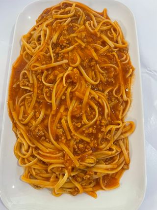 Espagueti Boloñesa