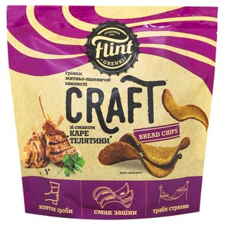 Сухарики Flint Craft 80гр.