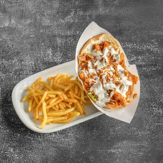 Kebab no Pão Turco