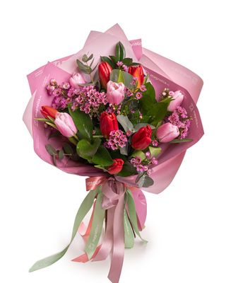 Buchet cu lalele delicate