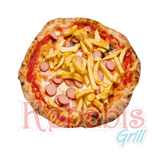 Pizza Wurstel e Patatine