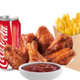 MENÚ ALITA DE POLLO (6 UNIDADES)