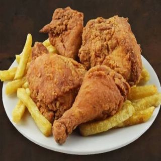 Medio pollo broaster 