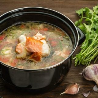 Уха из семги