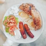 Jaja, kobasice velika porcija