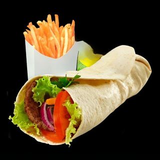 Menú durum completo con queso