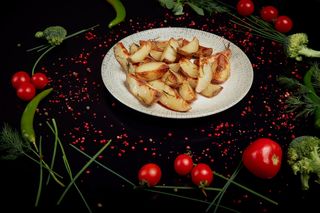 Cartofi copți cu rozmarin