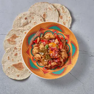 Fajitas de Pollo